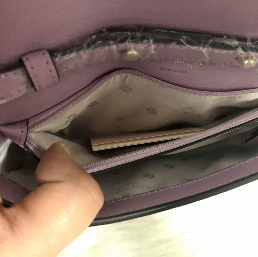 NWT Kate spade Sylvia Graphic Clover Chain Wallet - Picture 8 of 8